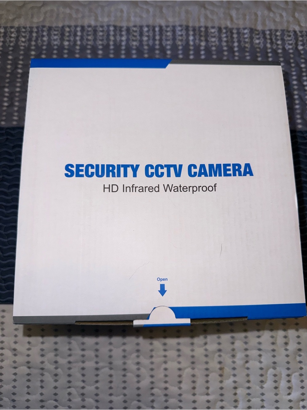 Security CCTV Camera HD Infrared Waterproof - White/Blue MAKE AN OFFER